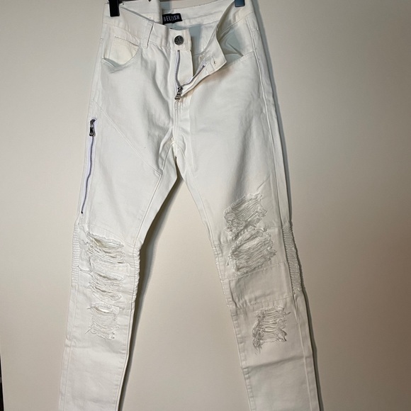 Embellish Biker Denim - Picture 5 of 9